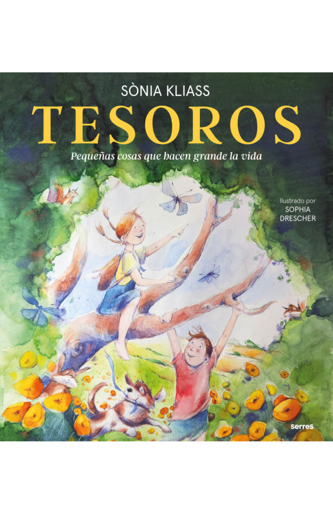 Portada del álbum ilustrado Tesoros, de Sonia Kliass (Molino)